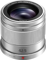 Panasonic Lumix G 42,5 mm F1.7 ASPH. POWER O.I.S. 37 mm Filtergewinde (Micro Four Thirds Anschluss) silber