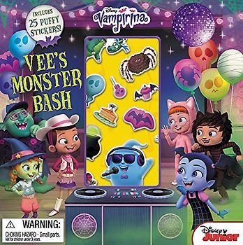 Vampirina Vee's Monster Bash: With Puffy Stickers!
