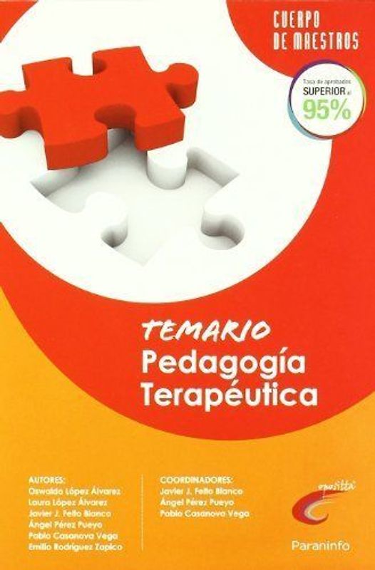 Maestros, pedagogía terapéutica. Temario
