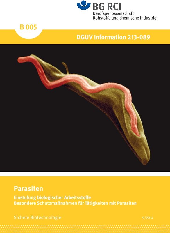 B 005 - Parasiten - Einstufung biologischer Arbeitsstoffe