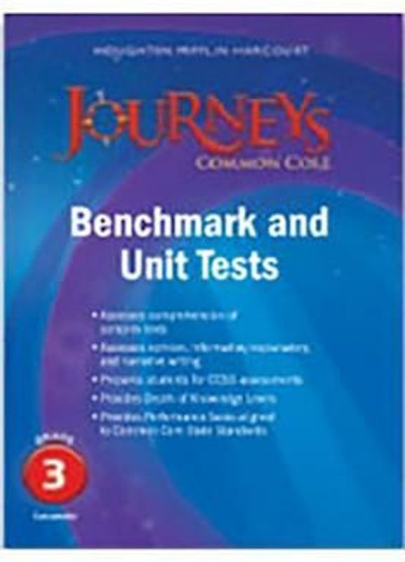 Benchmark Tests and Unit Tests Consumable Grade 3