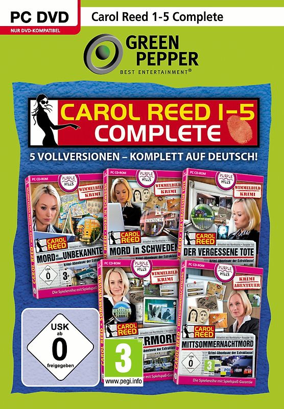 Carol Reed: 1-5 Complete PC Spiele