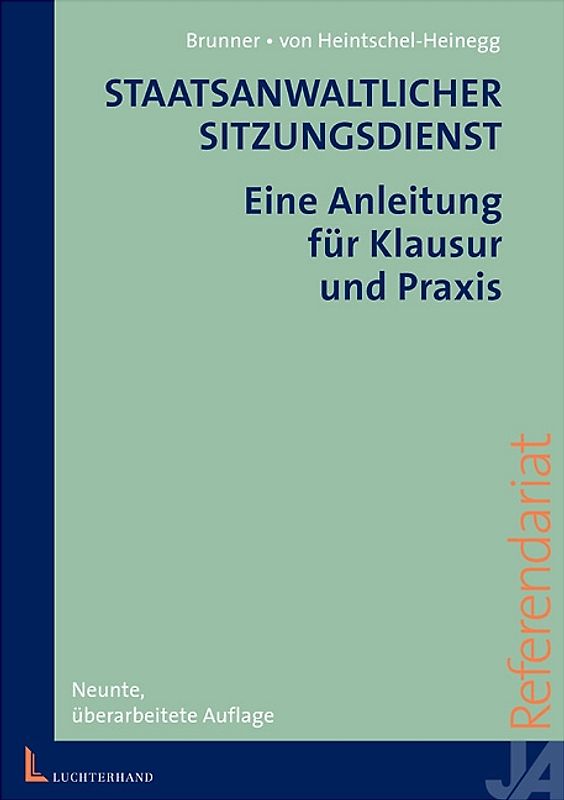 Staatsanwaltlicher Sitzungsdienst