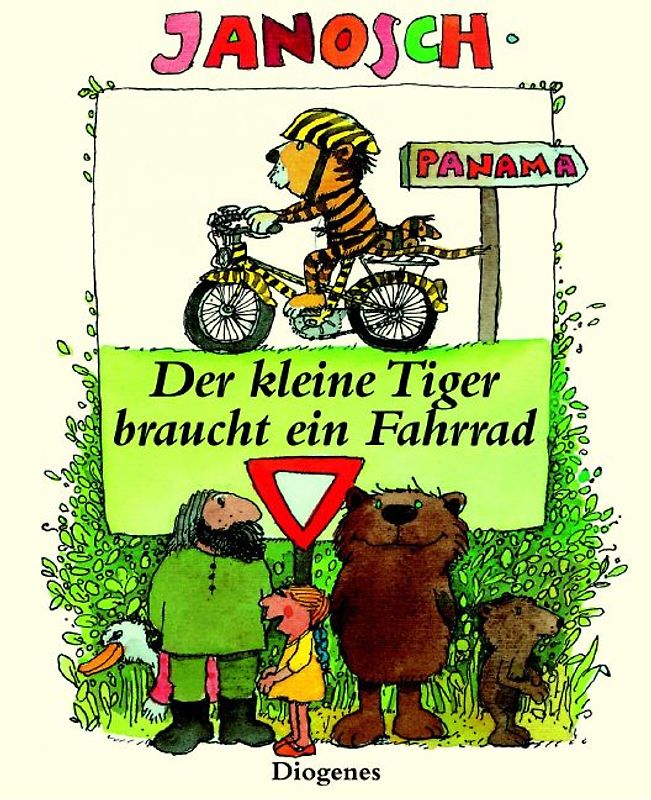 Der kleine Tiger braucht ein Fahrrad