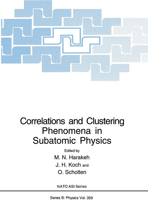 Correlations and Clustering Phenomena in Subatomic Physics
