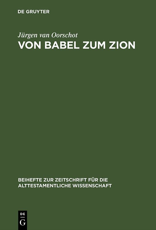 Von Babel zum Zion