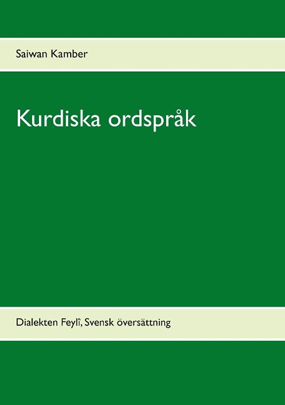 Kurdiska ordspråk