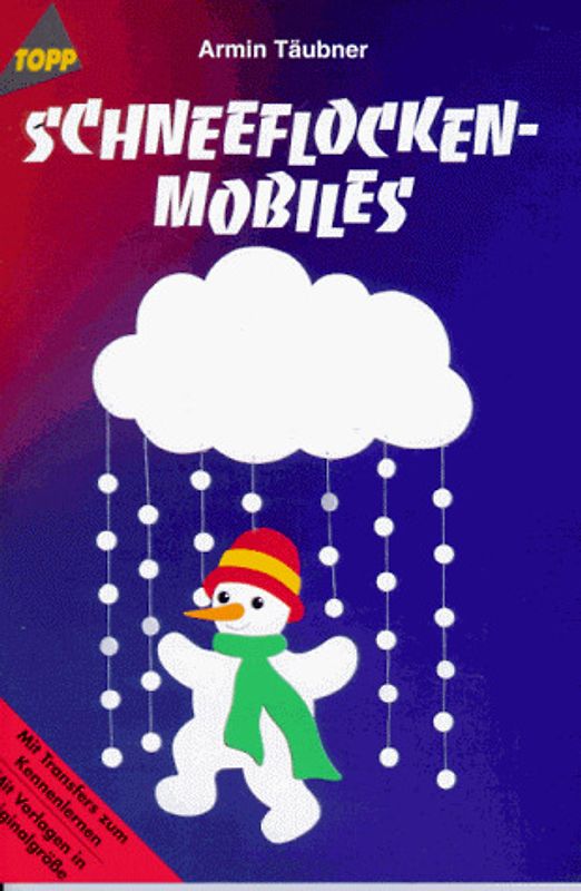 Schneeflocken-Mobiles. Mobiles aus Tonkarton