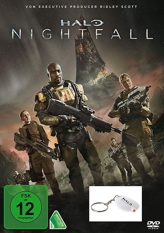Halo: Nightfall [Limitierte Fan Edition, inkl. LED-Schlüsselanhänger] DVD