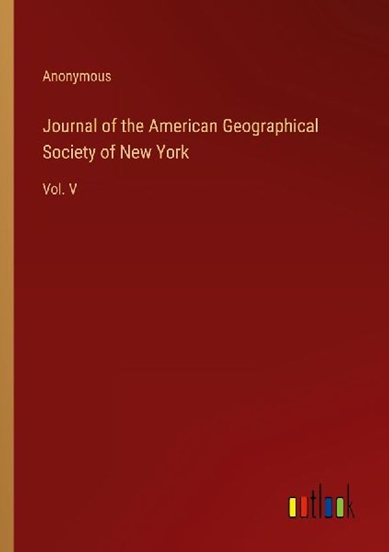 Journal of the American Geographical Society of New York