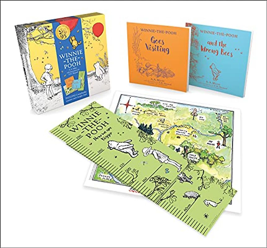 Winnie-the-Pooh: Gift Box (with 2x books, height chart & poster): Perfect for fans of Milne’s Classic Winnie-the-Pooh stories