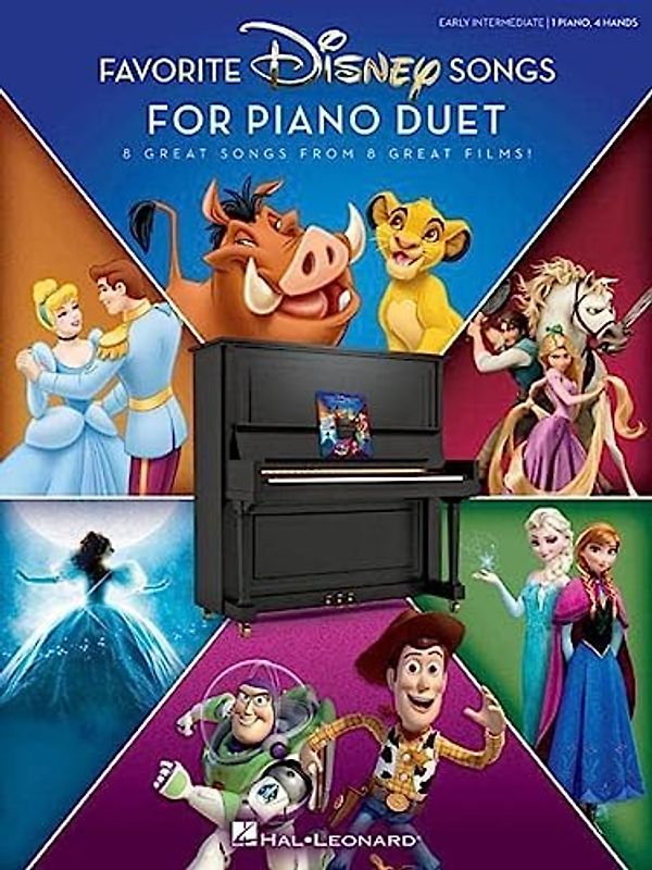 Favorite Disney Songs for Piano Duet: 1 Piano, 4 Hands / Early Intermediate: Early Intermediate / 1 Piano, 4 Hands