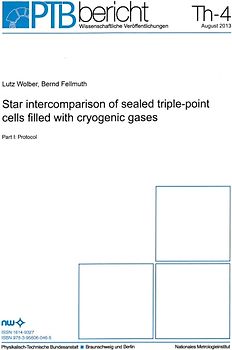 Star intercomparison of ealed triple-point cells filled with cryogenic gases