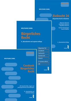 Kombipaket Casebook Bürgerliches Recht, Bürgerliches Recht und Zivilrecht 24