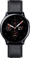Samsung Galaxy Watch Active2 44 mm - Boîtier en acier inoxydable noir et bracelet noir [Wi-Fi]