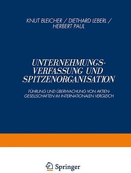 Unternehmungsverfassung und Spitzenorganisation