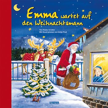 Emma wartet auf den Weihnachtsmann