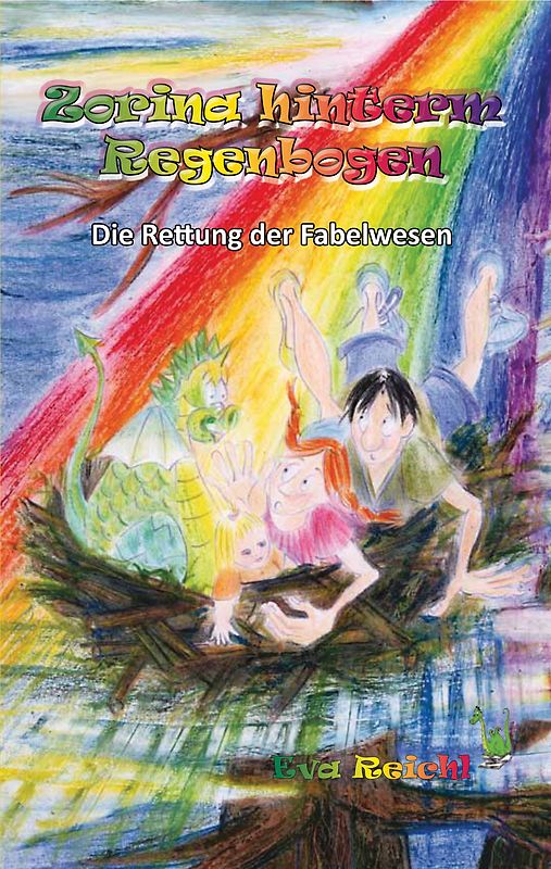 Zorina hinterm Regenbogen