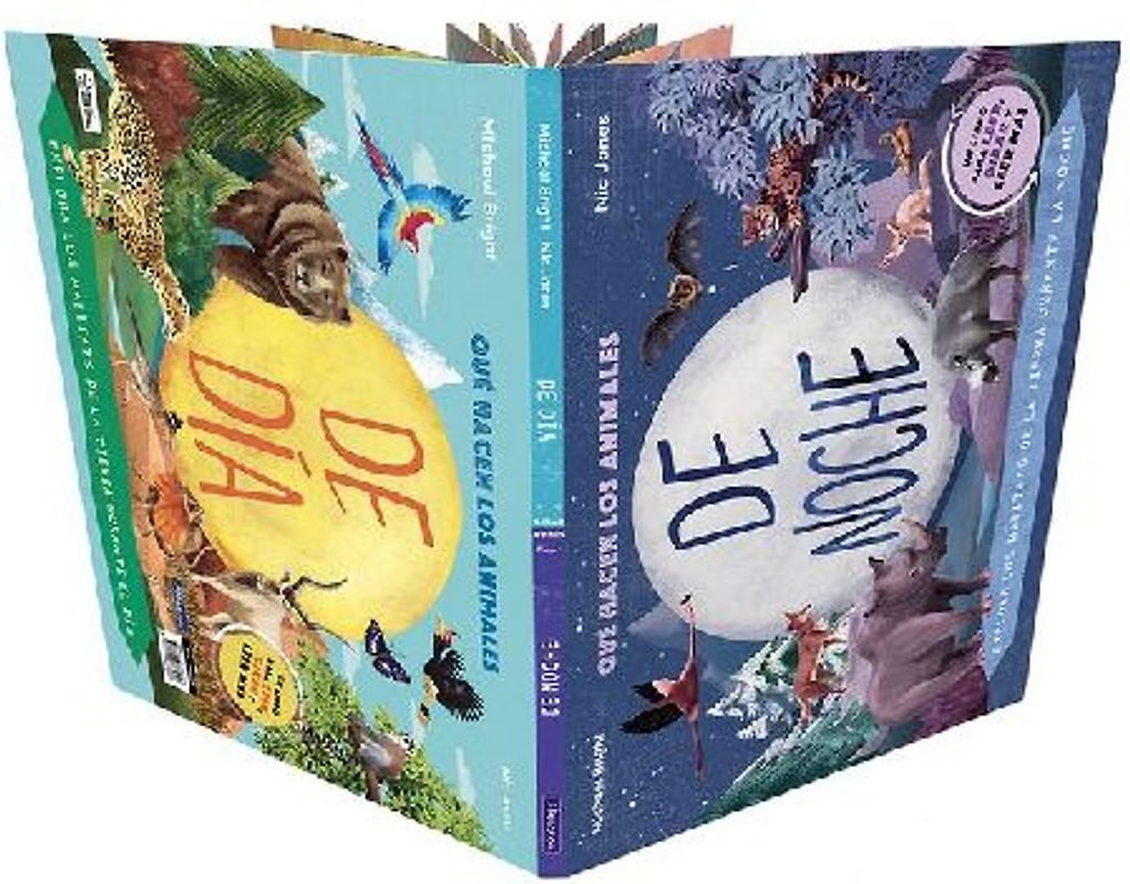 Qué Hacen Los Animales de Día... Y de Noche / Day to Night: A Flip Book