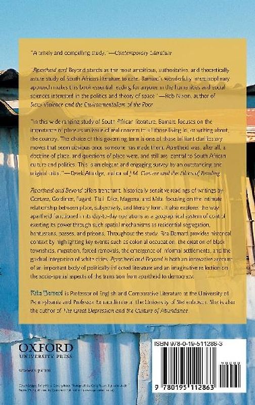 Apartheid and Beyond