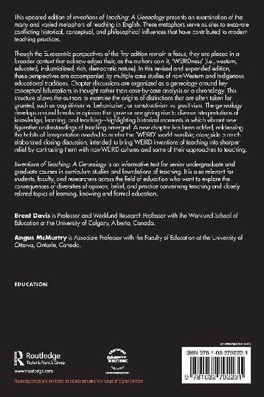 Inventions of Teaching