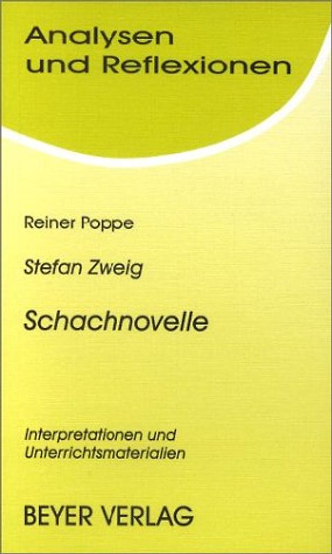 Zweig,Stefan - Die Schachnovelle