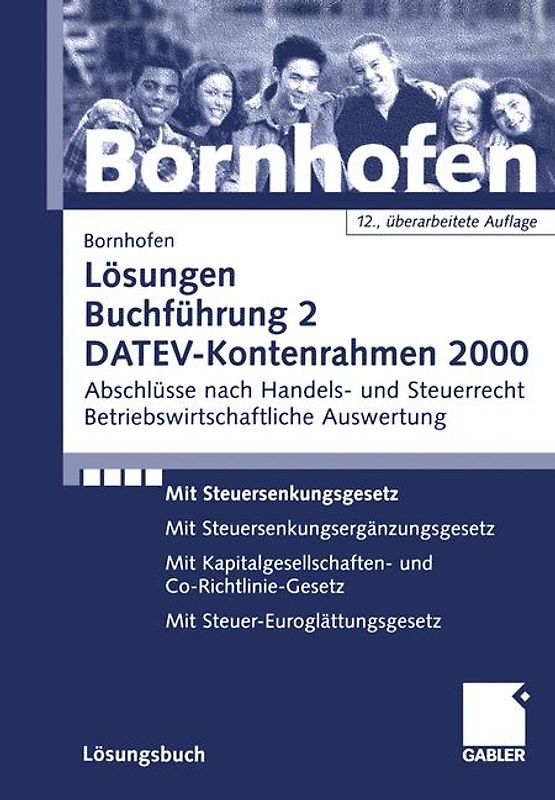 Lösungen Buchführung 2 DATEV-Kontenrahmen 2000