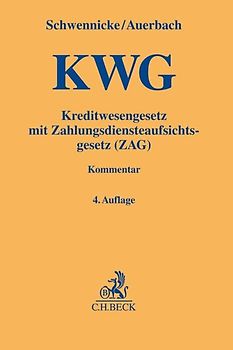 Kreditwesengesetz (KWG) mit Zahlungsdiensteaufsichtsgesetz (ZAG)