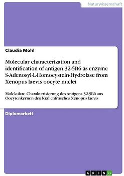 Molecular characterization and identification of antigen 32-5B6 as enzyme S-Adenosyl-L-Homocystein-Hydrolase from Xenopus laevis oocyte nuclei