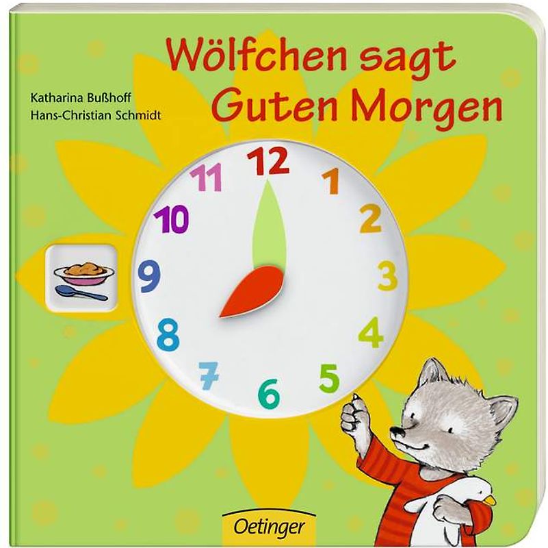 Wölfchen sagt Guten Morgen