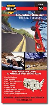 Mad Maps Adventure America Series - Adventure America - Best Road Trips