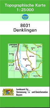 TK25 8031 Denklingen