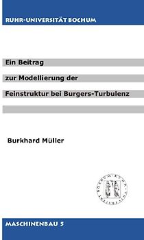 Ein Beitrag zur Modellierung der Feinstruktur bei Burgers-Turbulenz