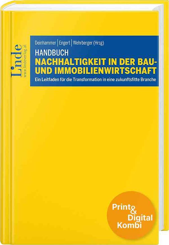 Handbuch Nachhaltigkeit in der Bau- und Immobilienwirtschaft (Kombi Print&digital)
