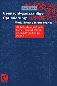 Gemischt-ganzzahlige Optimierung: Modellierung in der Praxis