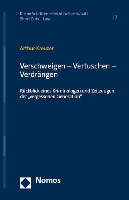 Verschweigen – Vertuschen – Verdrängen