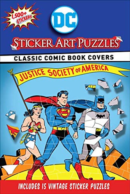 DC Sticker Art Puzzles