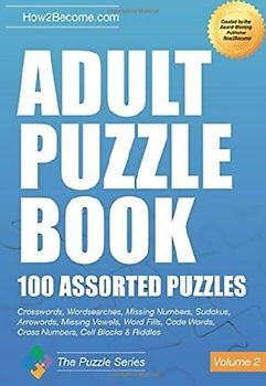 Adult Puzzle Book:100 Assorted Puzzles - Volume 2
