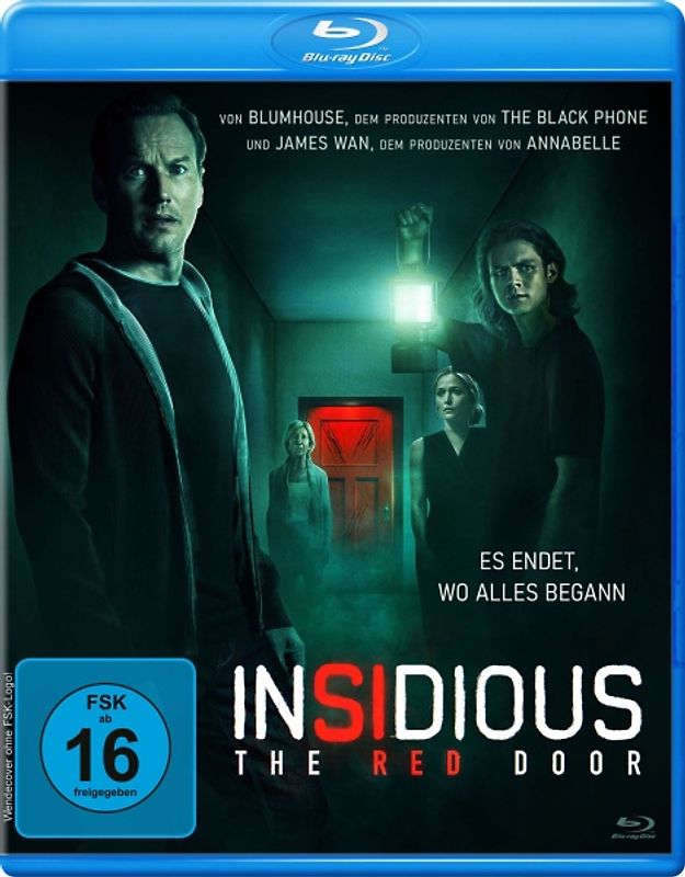 Insidious: The Red Door Blu-ray Disc