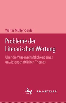 Probleme der Literarischen Wertung
