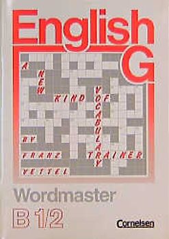 English G. Ausgabe B / Band 1/2: 5./6. Schuljahr - Wordmaster