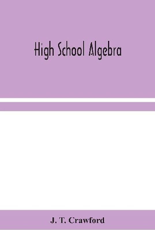 High School Algebra