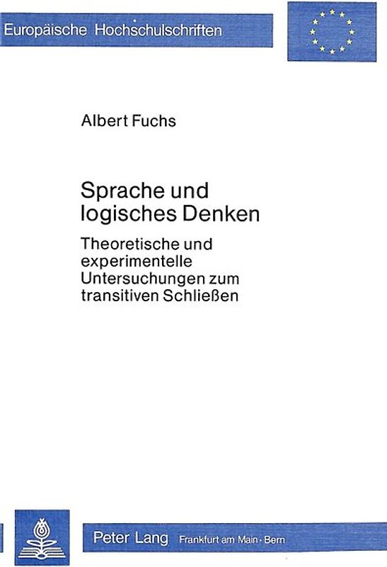 Sprache und logisches Denken