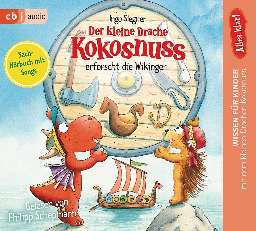 Alles klar! Der kleine Drache Kokosnuss erforscht die Wikinger