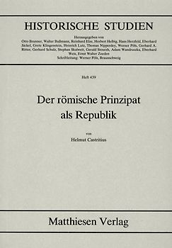 Der römische Prinzipat als Republik
