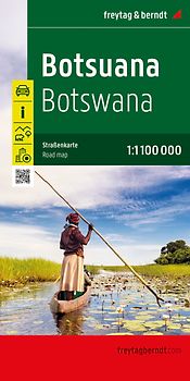 freytag & berndt Straßenkarte Botsuana 1:1,1 Mio.