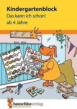 Kindergartenblock ab 4 Jahre - Das kann ich schon!