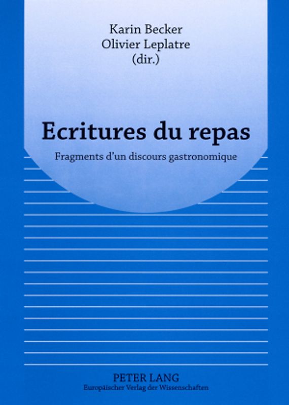 Ecritures du repas
