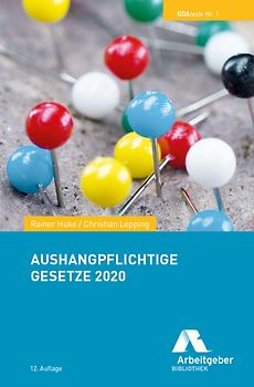 Aushangpflichtige Gesetze 2020
