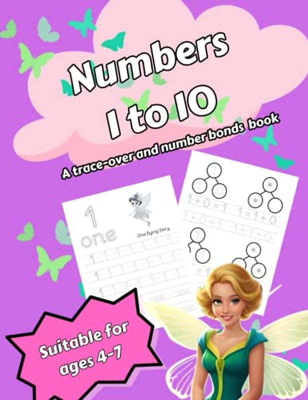Numbers 1 - 10: A copy and trace book